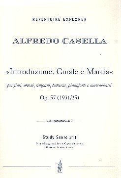 A. Casella: Introduzione, Corale e Marcia op. 57