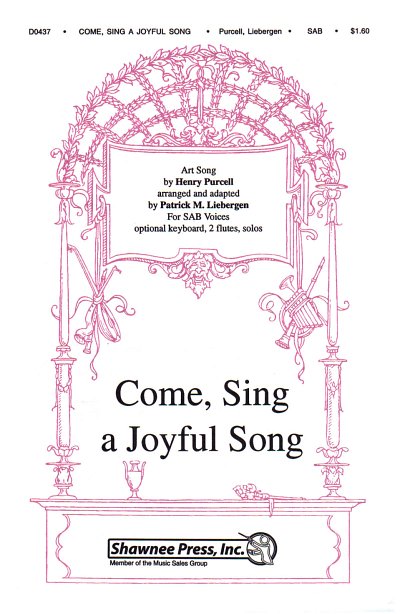 H. Purcell: Come Sing a Joyful Song, Gch3Klav (Chpa)