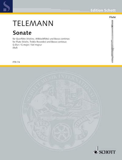 DL: G.P. Telemann: Sonate G-Dur, FlBc