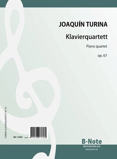 J. Turina: Klavierquartett a-Moll op.67 (Pa+St)