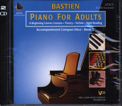 L. Bastien: Bastien Piano for Adults 2, Klav (2CD)