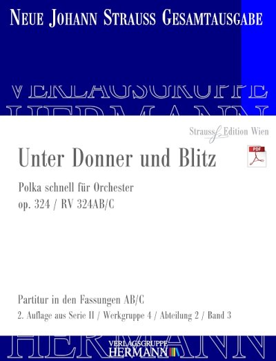 DL: J. Strauß (Sohn): Unter Donner und Blitz, Orch