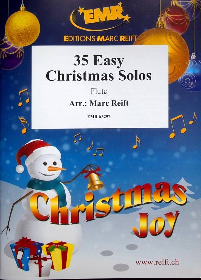 M. Reift: 35 Easy Christmas Solos, Fl