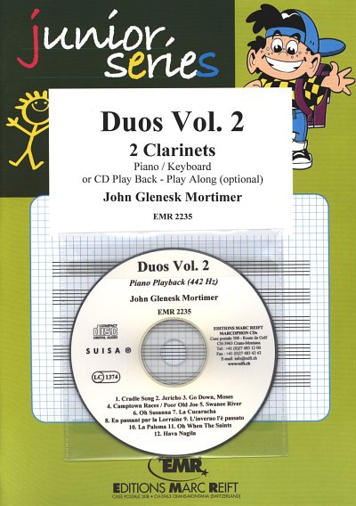J.G. Mortimer: Duos Vol. 2, 2Klar (+CD)