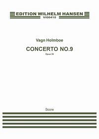 V. Holmboe: Concerto No.9, VlVaOrch (Part.)