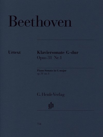 L. v. Beethoven: Klaviersonate G-Dur op. 31/1 , Klav