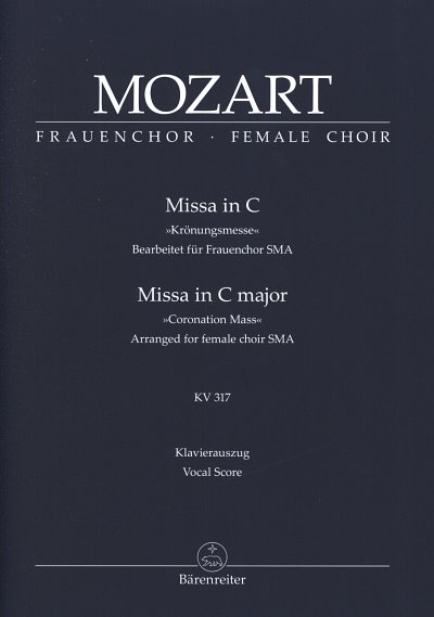 W.A. Mozart: Missa C-Dur KV 317, 4GesFchOrchO (KA)