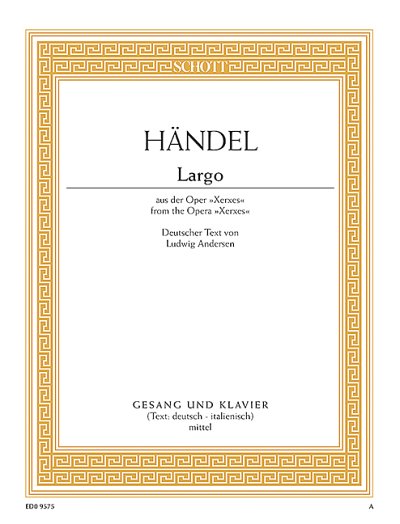 DL: G.F. Händel: Largo, GesMKlav