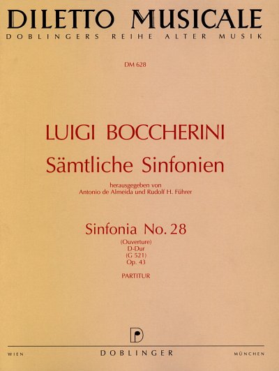 L. Boccherini: Sinfonia Nr. 24 G-Dur op. 38/4 G 470