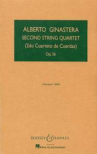 A. Ginastera: String Quartet 2 op. 26, 2VlVaVc (Stp)