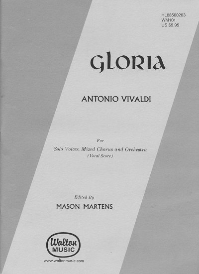 A. Vivaldi: Gloria, GchKlav (Part.)