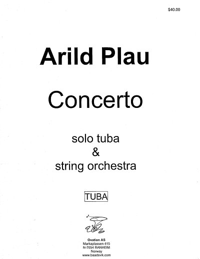 Plau Arild: Concerto - Tuba Str