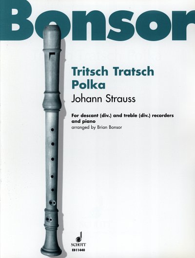 J. Strauß (Sohn): Tritsch-Tratsch Polka op. 214  (Pa+St)