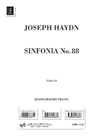 J. Haydn: Sinfonia Nr. 88 Hob. I:88 , Sinfo (Vl2)