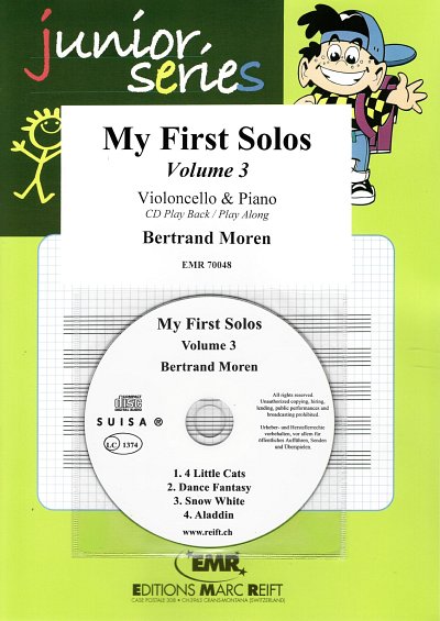 DL: B. Moren: My First Solos Volume 3, VcKlav