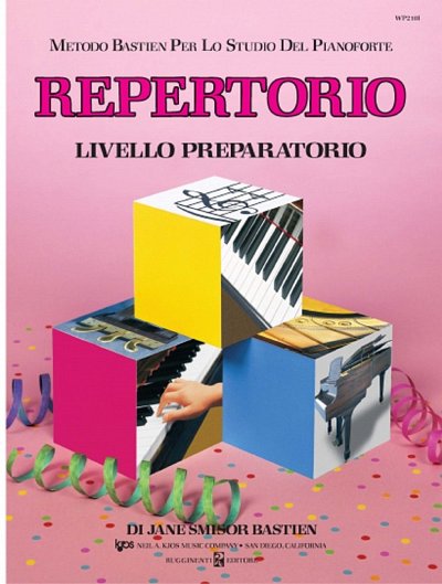 PIANO Repertorio Livello Preparatorio, Klav
