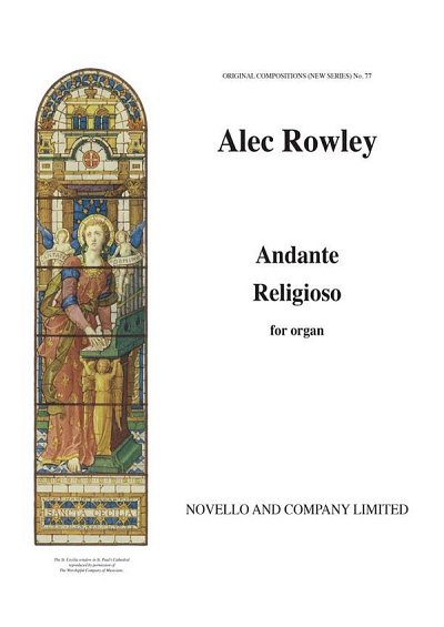 A. Rowley: Andante Religioso Organ, Org