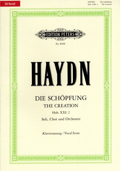 J. Haydn: Die Schöpfung Hob. XXI:2, 3GesGchOrch (KA)