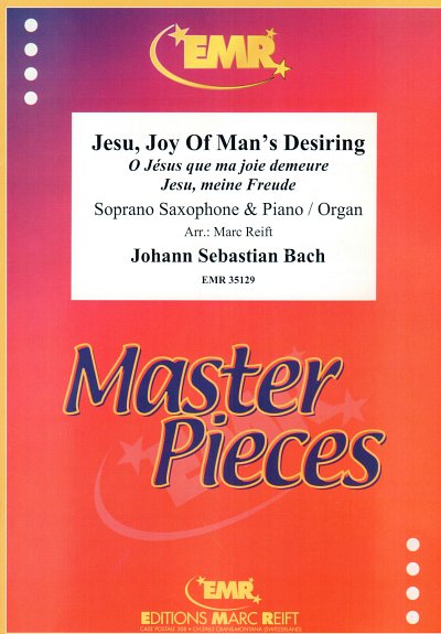 J.S. Bach: Jesu, Joy Of Man's Desiring, SsaxKlav/Org