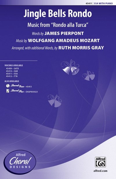 W.A. Mozart: Jingle Bells Rondo, FchKlav (Chpa)