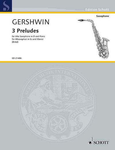 DL: G. Gershwin: 3 Preludes, ASaxKlav