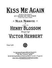 DL: V.A. Herbert: Kiss Me Again, GesKlav