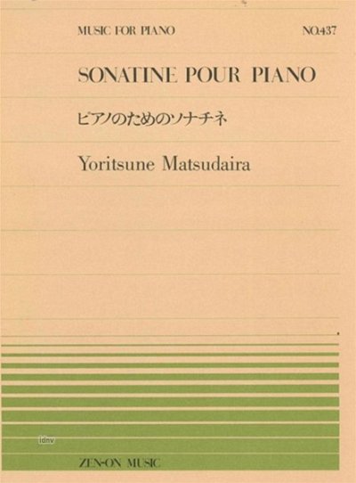 Matsudaira, Yoritsune: Sonatine pour Piano Nr. 437