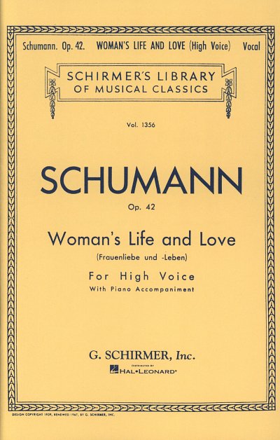 R. Schumann: Woman's Life and Love (Frauenliebe un, GesHKlav