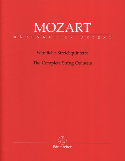 W.A. Mozart: Sämtliche Streichquintette, 5Str (Stsatz)