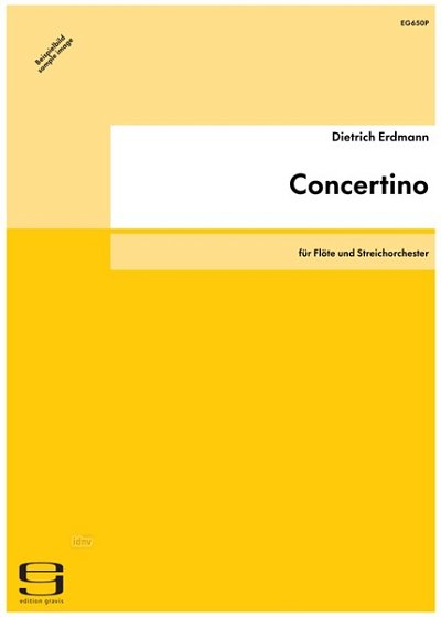 D. Erdmann: Concertino 1958