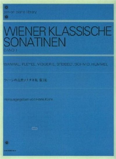 Wiener Klassische Sonaten Band 1, Klav