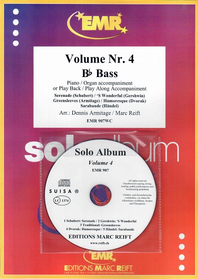 M. Reift: Solo Album Volume 04, TbBKlv/Org (+CD)