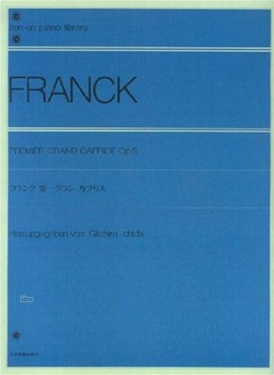 C. Franck: Premier grand Caprice op. 5, Klav