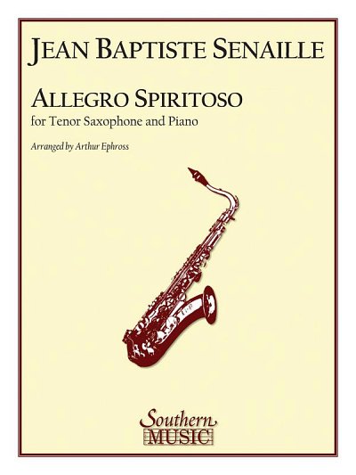 J.-B. Senaillé: Allegro Spiritoso, Tsax