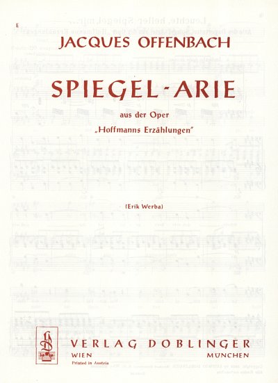 J. Offenbach: Leuchte Heller Spiegel Mir