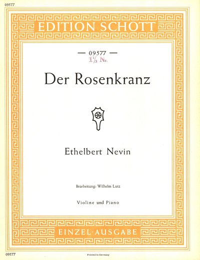 E. Nevin: Der Rosenkranz