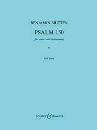 B. Britten: Psalm 150, Op. 67 (Part.)