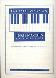 Three Marches for Four Hands, Klav4m (Sppa)