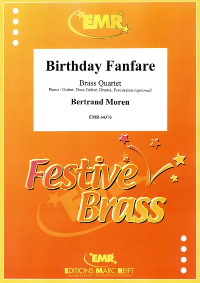 B. Moren: Birthday Fanfare, 4Blech
