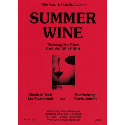 L. Hazlewood: Summer Wine, Blaso (Dir+St)