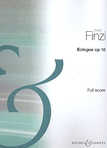 G. Finzi: Eclogue op. 10, KlvStro (Part.)
