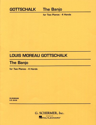L.M. Gottschalk: Banjo, 2Klav