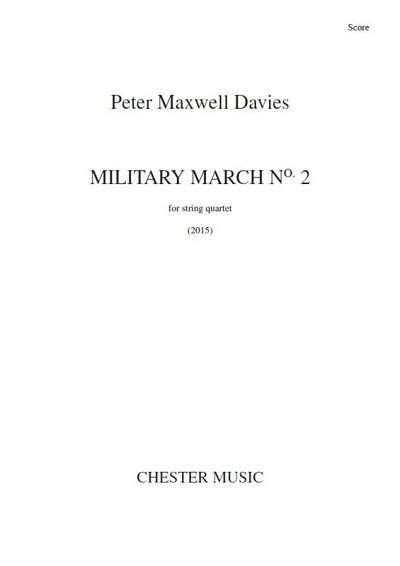 Peter Maxwell Davies: Military March No.2, 2VlVaVc (Pa+St)