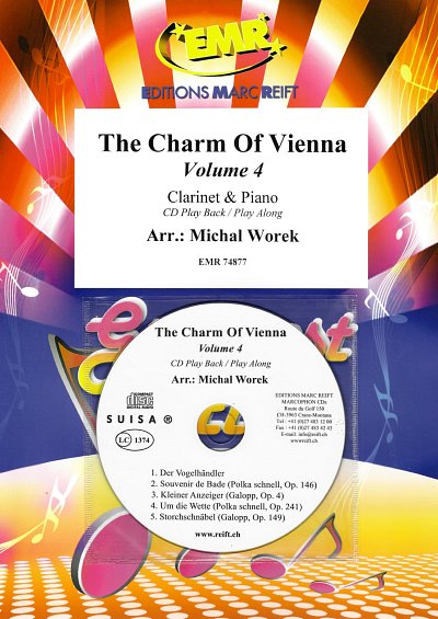 M. Worek: The Charm Of Vienna Volume 4, KlarKlv (+CD)