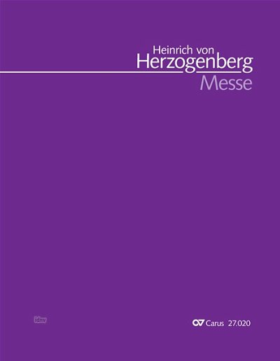 DL: H. v. Herzogenberg: Messe in e e-Moll op. 87 (Part.)