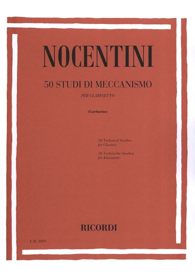 50 Studi Di Meccanismo, Klar (Part.)