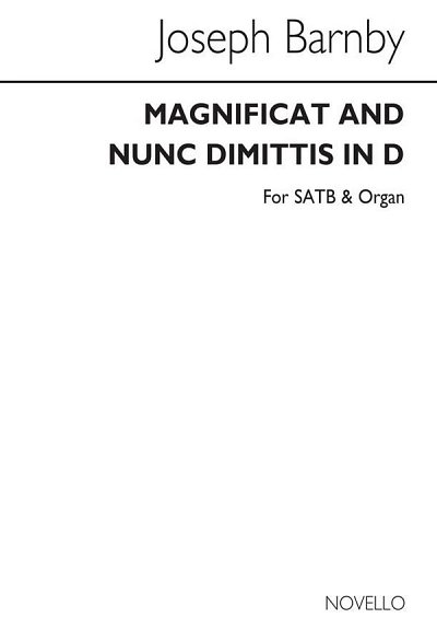 J. Barnby: Magnificat And Nunc Dimittis In C