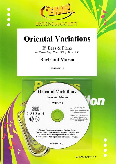B. Moren: Oriental Variations, TbBKlav (+CD)