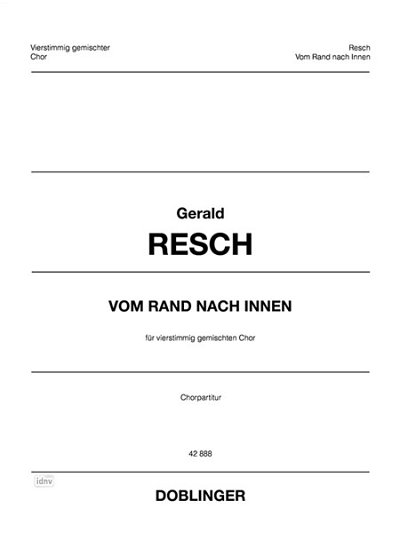J. Pachelbel: Vom Rand nach innen, Gemischter Chor (SATB)