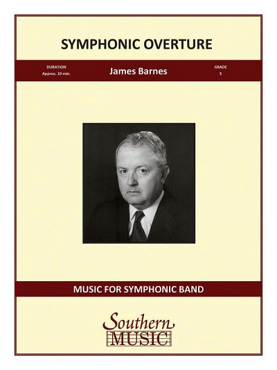 J. Barnes: Symphonic Overture, Blaso (Part.)